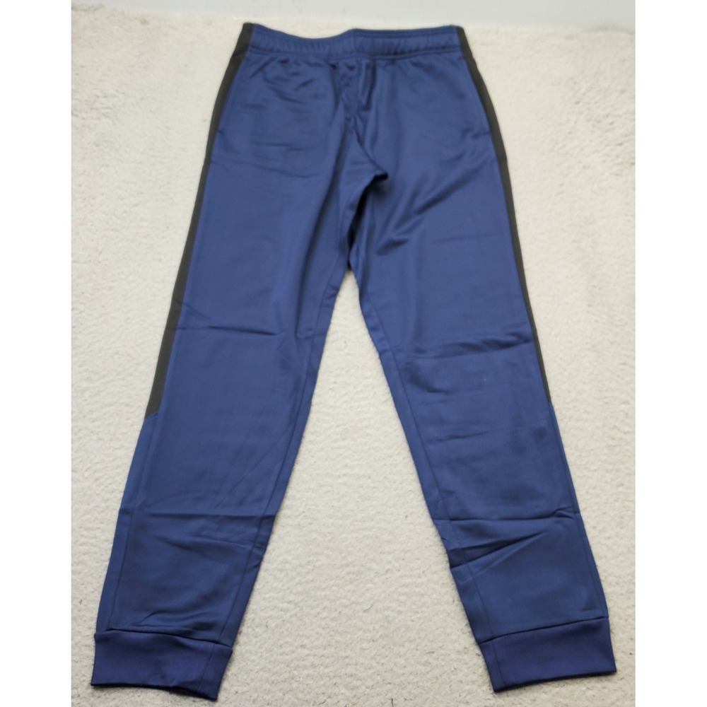 Devops Track Pants Womens L Blue Athletic Fit Stretch Elastic Waist Gym‎ Workout
